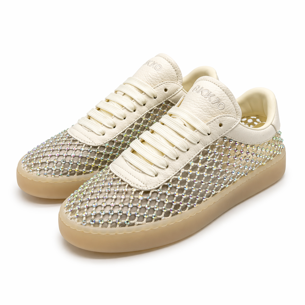 BACK 70 sneakers con Strass e Rete Trasparente – Scarpe Fashion Donna | Italia
