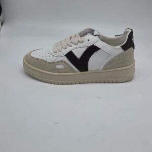 VICTORIA, SNEAKER DONNA BIANCO LOGO TESTA DI MORO 1257136