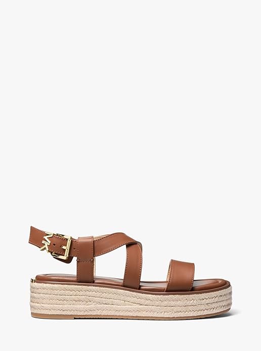 Michael Kors Lynn Espadrille Sandal, Donna - Colore Bagagli - immagine 5