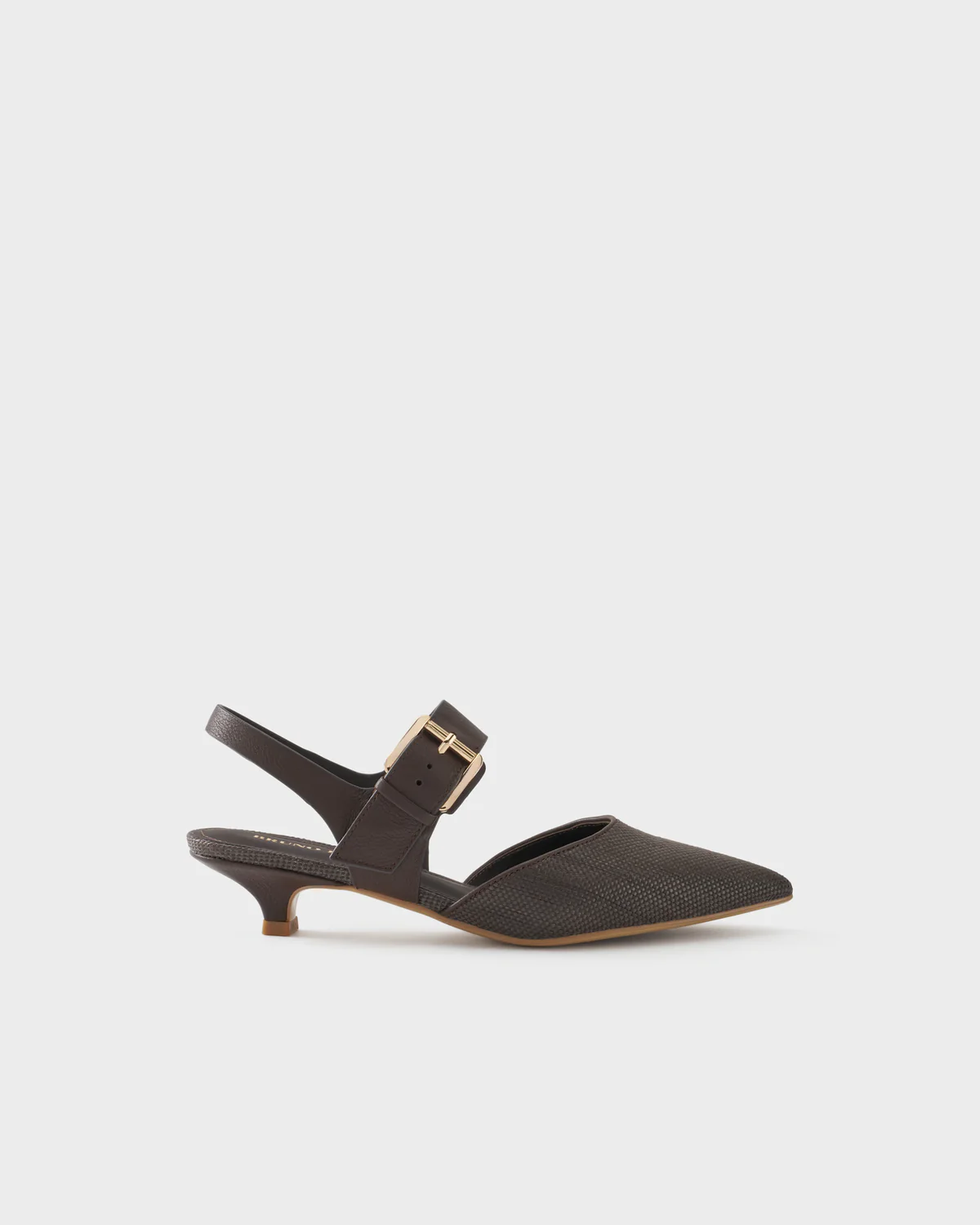 Bruno Premi slingback in tessuto e pelle - immagine 6