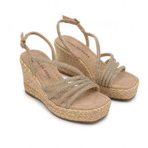Alma en Pena ZEPPA 70 STRASS SUEDE BEIGE 40