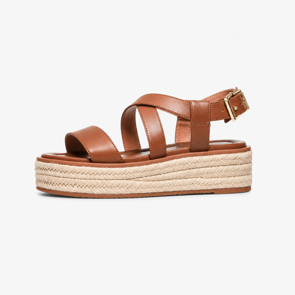 Michael Kors Lynn Espadrille Sandal, Donna - Colore Bagagli