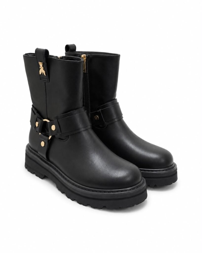 Patrizia Pepe Girl - Biker Vitello nero paliss