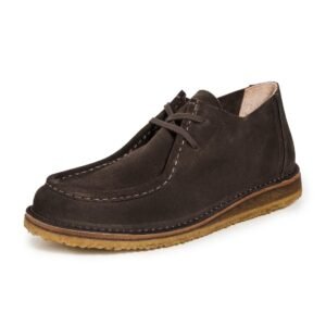 ASTORFLEX Beenflex. Scarpe uomo in suede color cioccolato.Fondo para