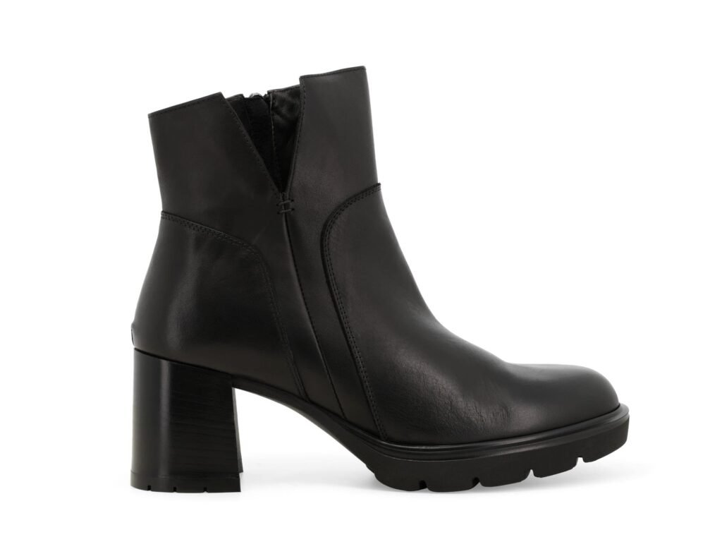 Melluso Stivaletto donna in pelle nero l5344