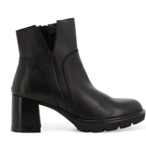 Melluso Stivaletto donna in pelle nero l5344