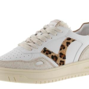 Victoria wmns 1257124 CAMEL Col.Bianco Leopardato Linguetta in pelo Bianco Leopardato