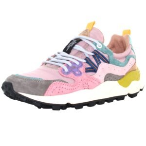SNEAKERS Donna FLOWER MOUNTAIN YAMANO 3 - 2017817 01 2B22 GREY CIPRIA LIGHT PINK