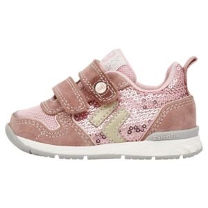 Falcotto Hack 2 VL.-Sneakers in Pelle e Tessuto, Rosa Cipria