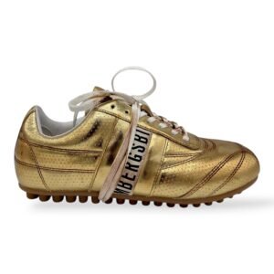 Bikkembergs - Sneakers Donna Lifestyle. Scarpe in Pelle Laminata. Design Sport-Chic. Comfort Quotidiano