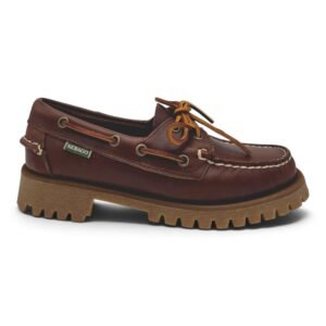 Sebago Ranger Waxy W, Mocassini, Donna, Marrone (Brown Gum), 36 EU