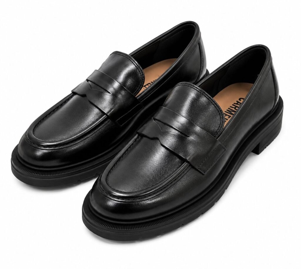 Carmens Mocassino - Pelle nera