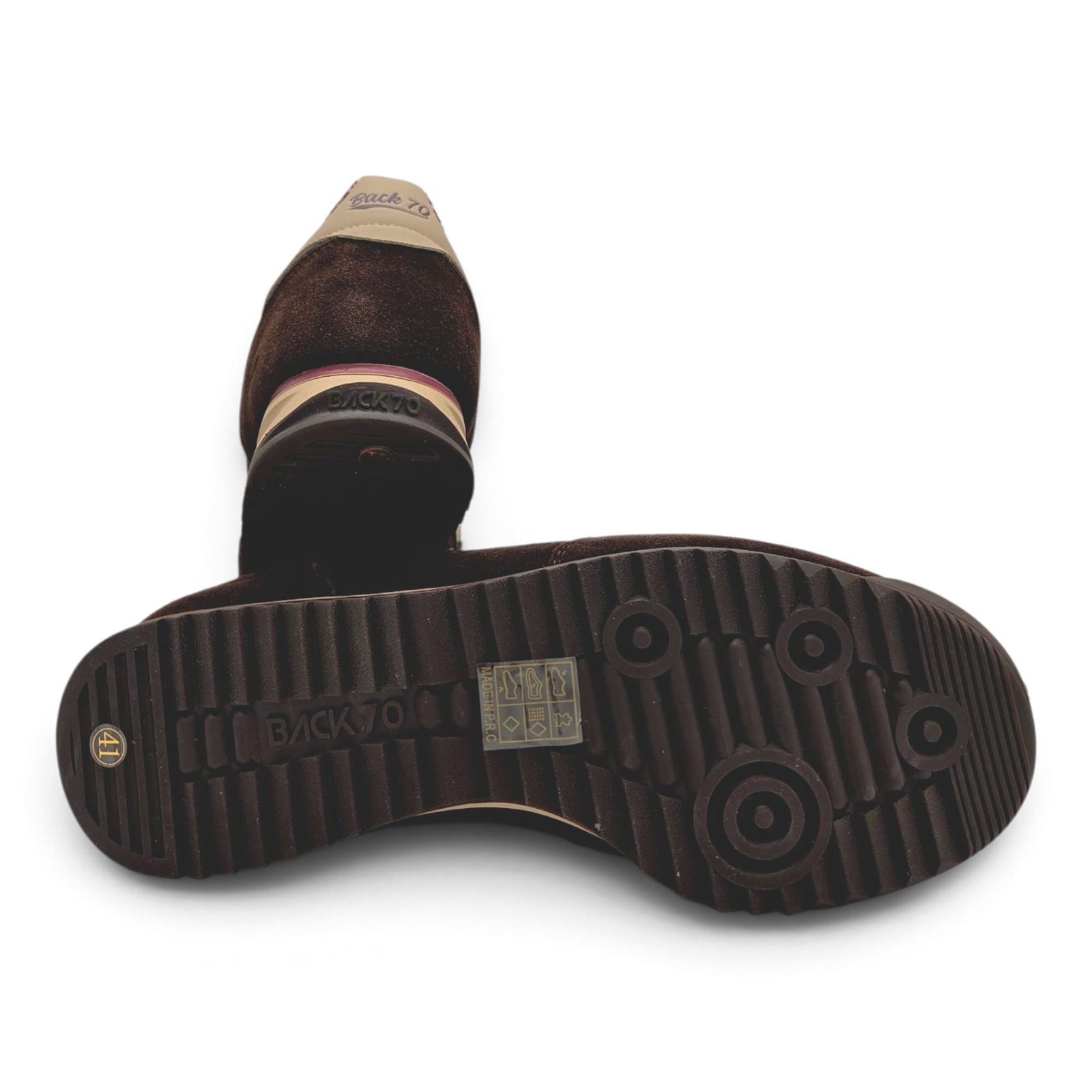 BACK70 - Jogger N008. Sneakers Uomo Casual Retrò Lifestyle Urban. - immagine 8